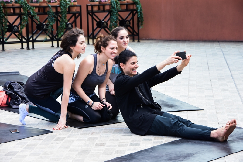 City Centre Beirut Mums in the City Yoga Class